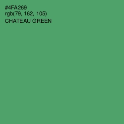 #4FA269 - Chateau Green Color Image